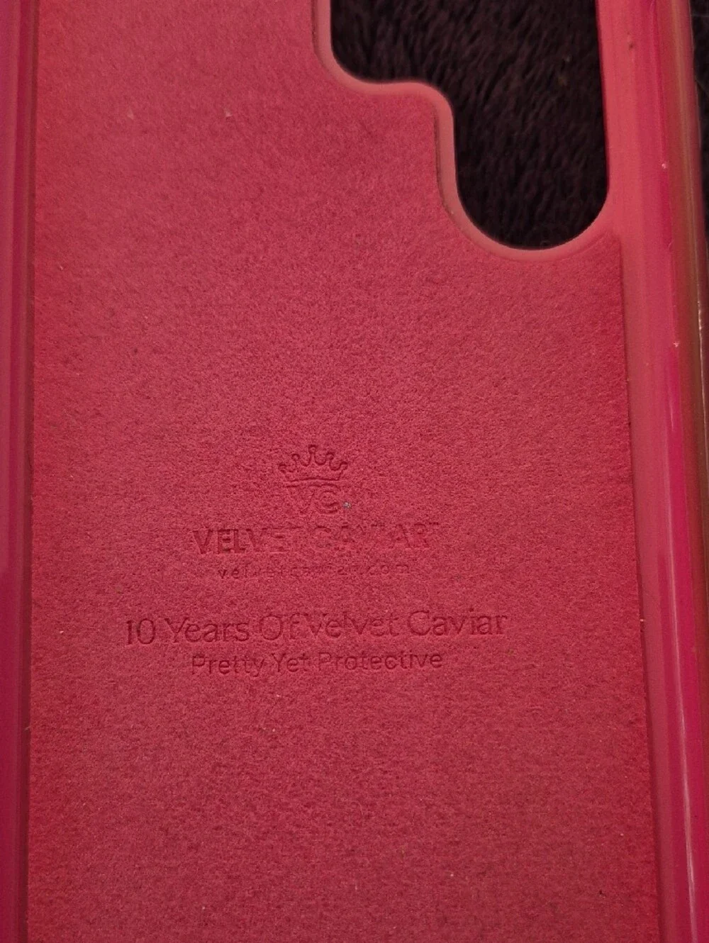 Velvet Caviar Hot Pink Phone Case Samsung S23 Ultra